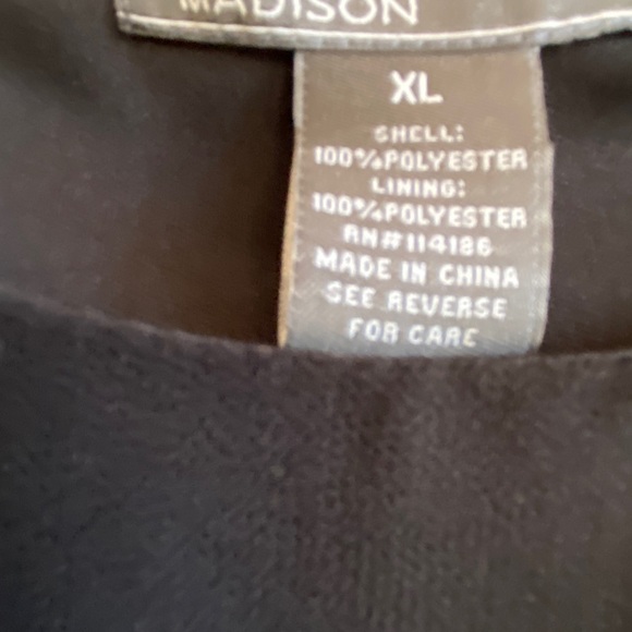 NWOT SHEER SCARF EVENING TOP - Picture 5 of 6